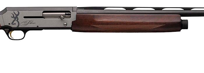 Browning 011413605 Silver Field 20 Gauge 26" 3" 4+1, Alloy Receiver With Silver/Matte Black Bi-Tone Finish, Satin Turkish Walnut Stock With Cut Checkering