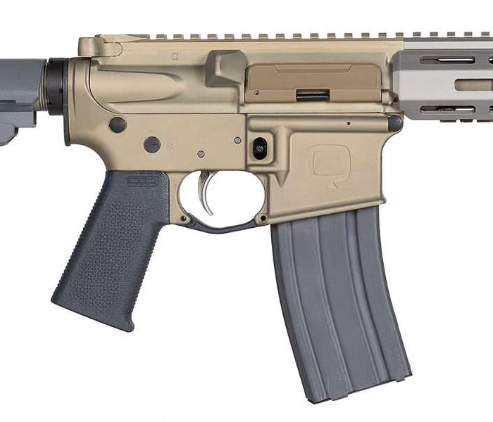 Q SUGAR WEASEL 300BLK PSTL 7" W/ BRACE BLK/GRY 1-30RD MAGAZINE