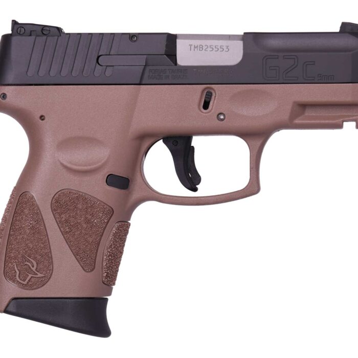 TAURUS G2C 9MM BLK/BROWN 3.2" 12+1  #