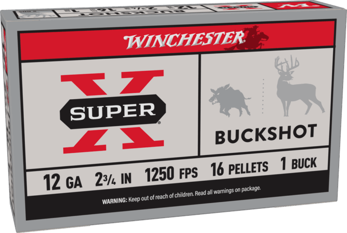12GA 2.75" #1 BUCK 5RDS