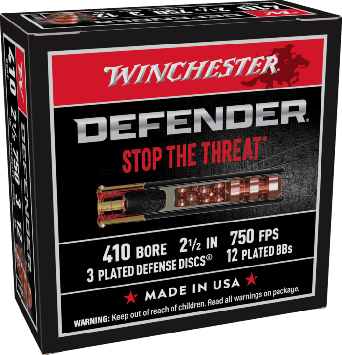 WINCHESTER PDX1 410GA 21/2" 12 BB