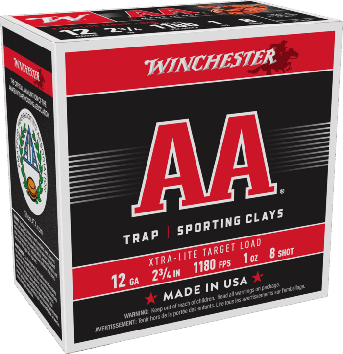 WINCHESTER AA PLUS23/4 12GA 23/4 #8