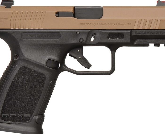 GFORCE ARMS RPX3C9 9MM 4" FDE SLIDE 15+1