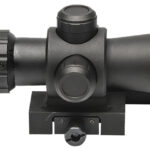 Firefield FF13063 Barrage w/Green Laser Matte Black 1.5-5x32mm Illuminated Red/Green Mil-Dot Reticle/Green Laser 1 101532