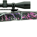 Savage Arms 57336 110 Apex Hunter XP 243 Win 4+1 22", Matte Black Metal, Muddy Girl Synthetic Stock, Vortex Crossfire II 3-9x40mm Scope 1 104415