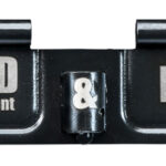 Phase 5 Weapon Systems EPCSTAND Ejection Port Door AR-15 Black Parkerized Steel 3.10" Engraved "Stand & Fight" 2 110523
