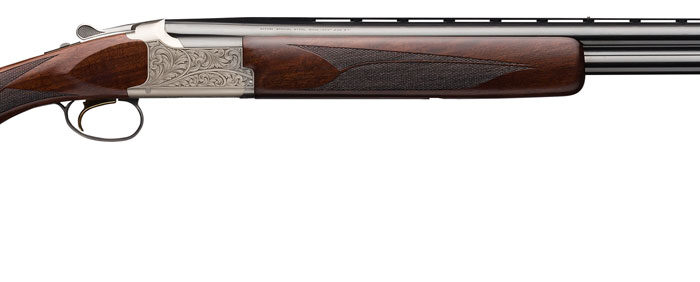 Browning 018163604 Citori Feather Lightning 20 Gauge 28" Barrel 3" 2rd, Blued Steel Barrel, Satin Nickel Finished Engraved Alloy Receiver, American Black Walnut Stock With Lightening Style Grip
