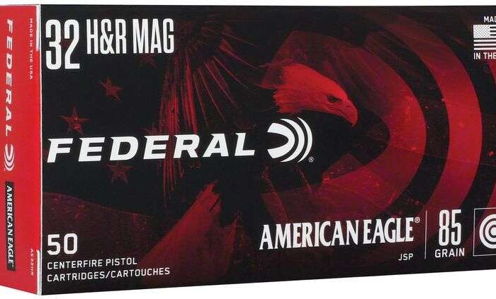 FEDERAL 32 H&R MAG 85GR AMERICAN EAGLE JSP 50 RD/BX 20 BX/CS
