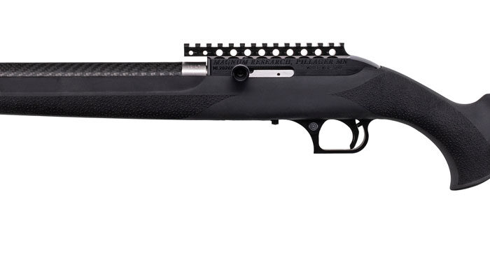 Magnum Research SSH22GT Magnum Lite SwitchBolt 22 LR 10+1 16.50" Black Carbon Fiber Threaded Barrel, Black w/Integral Scope Base Receiver, Black Fixed Hogue OverMolded Stock, Right Hand