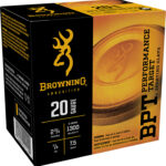 Browning Ammo B193632027 BPT Performance Target Sporting Clay 20Gauge 2.75" 7/8oz 7.5Shot 25 Per Box/10 Case 1 116360