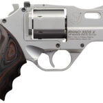 Chiappa Firearms 340308 Rhino 30DS-X Special Edition 357 Mag 6rd 3" Stainless Steel Barrel, Cylinder, Frame & Barrel Shroud, Matte Finish, Finger Grooved Black/Red G10 Grip 2 120465