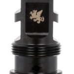 Griffin Armament TMPB22C1228 Paladin 2 Port Taper Mount 22 Cal 1/2"-28 tpi 1.88" 17-4 Stainless Steel Black Melonite QPQ 2 120554