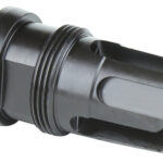 Griffin Armament TMMFH1228 Minimalist Taper Mount Flash Suppressor Black 17-4 Stainless Steel with 1/2"-28 tpi Threads, 1.80" OAL & 1.07" Diameter for 5.56x45mm NATO 1 120559