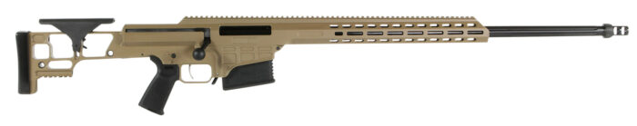 Barrett 18503 MRAD  338 Lapua Mag 26" 10+1 Flat Dark Earth Cerakote Flat Dark Earth Fixed Adjustable Comb Stock Black Polymer Grip Right Hand