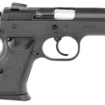Tanfoglio TFCOMBATC9 Combat Compact Frame 9mm Luger 13+1, 3.62" Stainless Steel Barrel, Black Serrated Steel Slide & Frame w/Beavertail, Black Polymer Grip 1 128367