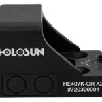 Holosun HE407KGRX2 407 Black Anodized 1 x 0.58" x 0.77" 6 MOA Green Dot 1 137910