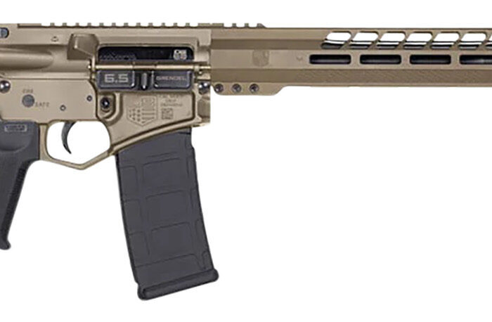 Diamondback DB1732N061 DB15  6.5 Grendel 18" 5+1,28+1 Black Adjustable Magpul CTR Stock Black Magpul MOE K2 Grip with Black Gold Lower 15" M-Lok Flat Dark Earth