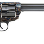 Traditions SAT73004 1873 45 Colt (LC) 6rd 7.50" Blued Cylinder/Barrel Color Case Hardened Steel Frame with Walnut Grips 2 141669