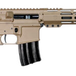 Alexander Arms Tactical 50 Beowulf 7+1 18" Black Fluted/Threaded Barrel, Flat Dark Earth Cerakote Picatinny Rail Aluminum Receiver, M-LOK Handguard, Black Synthetic B5 Bravo Stock, Black A2 Grip 1 144864