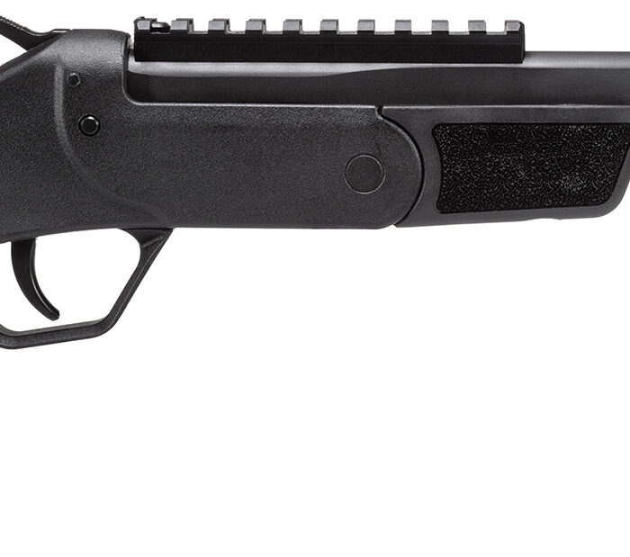 Rossi SSPB9-BK Brawler  45 Colt (LC)/410 Gauge 1rd 9", Black, Textured Rubber Grips, Optic Mount