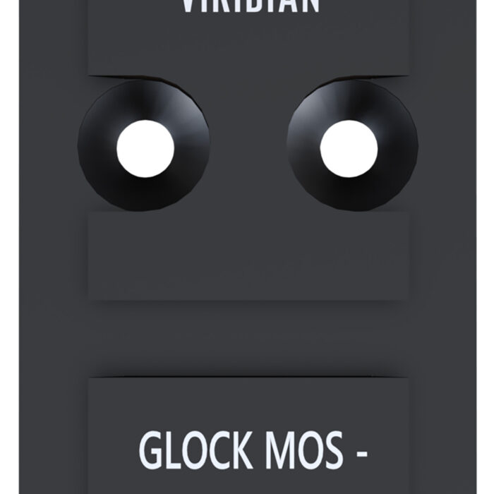 Viridian 9820030 RFX45 Glock MOS Mounting Adapter  Black Anodized