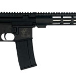 Great Lakes Firearms GL15223SSLBLK AR-15 223 Wylde 30+1 16", Black, 15" M-Lok Handguard, Carbine Stock, A2 Grip, Muzzle Brake Left Hand 2 159861