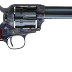Cimarron AR401 Arizona Ranger 357 Mag 6 5.50" Blue w/Engraved "Arizona Ranger" Steel Barrel, Blued Cylinder Color Case Hardened Steel Frame, Checkered Walnut Grip, Exposed Hammer 2 160541