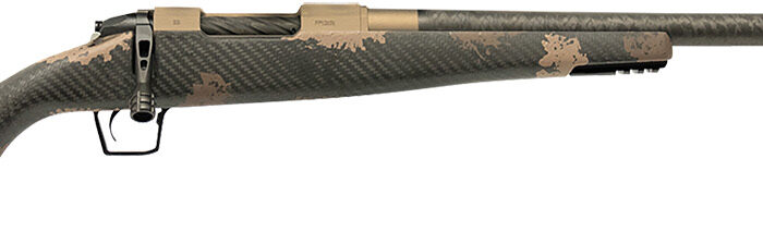 Fierce Firearms ROG65PRC22BRS Carbon Rogue  Full Size 6.5 PRC 3+1 22" Hand Lapped/Match Grade Threaded Barrel, Smoked Bronze Cerakote Steel Receiver, Sonora Ambush Camo Fierce Rogue Carbon Fiber Stock