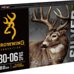 Browning Ammo B192630061 Silver 30-06Springfield 180gr Plated Soft Point 20 Per Box/10 Case 1 163449
