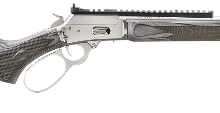 Marlin 70433 1894 SBL 357 Mag 8+1 16.10" Stainless Polished Threaded Barrel& Picatinny Rail Receiver, Fixed Gray Laminate Stock