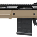 Savage Arms 58195 110 Scout Full Size 5.56 NATO 10+1 16.50" Flat Dark Earth Threaded Barrel, Picatinny Rail Carbon Steel Receiver, Magpul Hunter Synthetic Stock Left Hand 1 170019