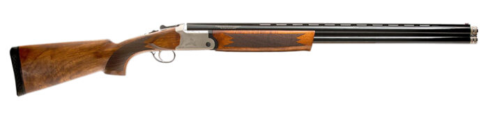 Gforce Arms GF52828 GF5 Filthy Pheasant Full Size 28 Gauge Break Open 3" 2rd 28" Black Over/Under Vent Rib Barrel, Nickel Plated Aluminum Receiver, Fixed Turkish Walnut Stock, 5 Chokes
