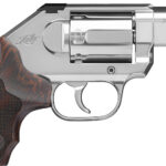 Kimber Mfg, Inc 3400009 K6S DCR DAO 357 Mag 6 Shot 2" Satin Silver Stainless Steel Barrel & Cylinder, Stainless Steel Frame, Laminated Wood Grip, Concealed Hammer 2 170588