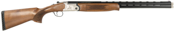 Gforce Arms GF52824Y GF5 Filthy Pheasant Youth 28 Gauge Break Open 3" 2rd 24" Black Over/Under Vent Rib Barrel, Nickel Plated Engraved Aluminum Receiver, Fixed Turkish Walnut Stock