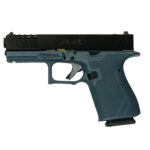 Great Lakes Firearms GL19BLU Striker 9mm 15+1 4" Front/Rear Serrations Cerakote Blue Titanium 1 172616