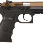 Magnum Research BE99153RSLBB Baby Eagle III 9mm 15+1 3.85" Burnt Bronze Carbon Steel Slide Black Textured 2 173275