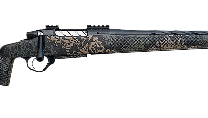 Seekins Precision 0011710291-F Havak PH3 300 PRC 22" Black Fluted Threaded Barrel, Black Picatinny Rail Steel Receiver, Adj Cheek Riser Woodland Shadow Synthetic Stock