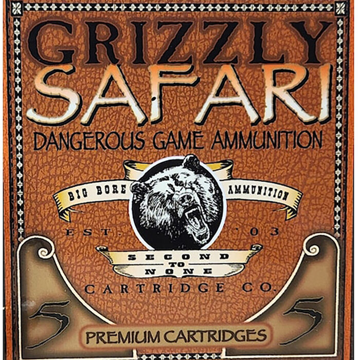 Grizzly Ammo GC416RG5   416Rigby 400gr Solid Brass 5 Per Box/10 Case
