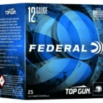 FEDERAL TOP GUN 12GA 2-3/4” 1OZ 1,250 FPS 8 25 RD/BX 10 BX/CS 1 249335 14251285