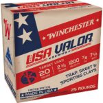 WINCHESTER USA VALOR 20 GA 2-3/4" #7.5 7/8 OZ 25 RD/BX 10 BX/CS 2 763039 14245384
