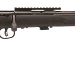 Savage Arms 96699 93R17 FV-SR Full Size 17 HMR 5+1 16.50" Matte Black Heavy Threaded Barrel, Matte Black Picatinny Rail Carbon Steel Receiver, Matte Black Fixed Varmint Synthetic Stock, Right Hand 1 90746