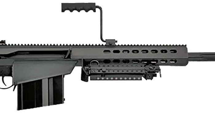 Barrett 13316 M82A1  50 BMG 10+1 29" Chrome-Lined Fluted Barrel, Black Cerakote Steel Receiver, Fixed Synthetic Stock w/Sorbothane Recoil Pad, Includes Hard Carry Case
