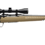 SAVAGE ARMS AXIS 2 CPT 400LEG BL/FDE PKG 2 axis2compacttan5aef