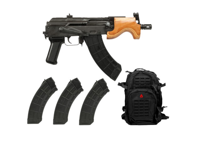 CENTURY ARMS MICRO DRACO 7.62X39 BLACK PKG