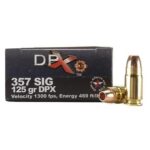COR-BON Handgun Ammunition .357 SIG 125 gr DPX 1350 fps 20/box 2 https3A2F2Fmedia.chattanoogashooting.com2Fimages2Fproduct2FCBDPX357SIG2FCBDPX357SIG 1