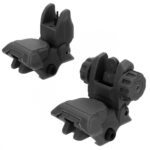 Tacfire AR-15 45 Same Plane/Low Profile Pop Up Sights - Black Polymer 2 https3A2F2Fmedia.chattanoogashooting.com2Fimages2Fproduct2FEFIS008B2FEFIS008B1