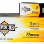 Armscor Rimfire Ammunition .22 WMR 40 gr JHP 1838 fps 50/ct 1 https3A2F2Fmedia.chattanoogashooting.com2Fimages2Fproduct2FYMFAC22M1N2FYMFAC22M1N