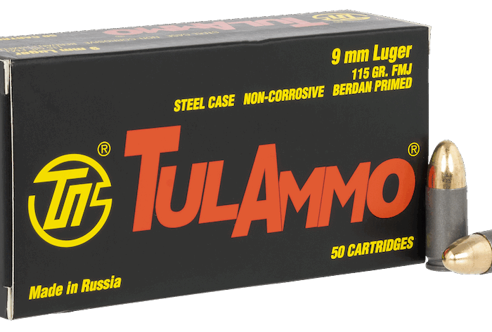 TULAMMO 9MM 115GR FMJ 50RD BOX