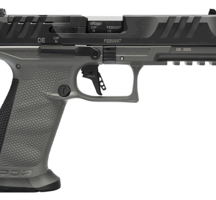 WALTHER PDP PRO SD FULL SIZE 9MM PSTL BLK/TNG GRY 5.1" T.B. 3-18RD MAGAZINES