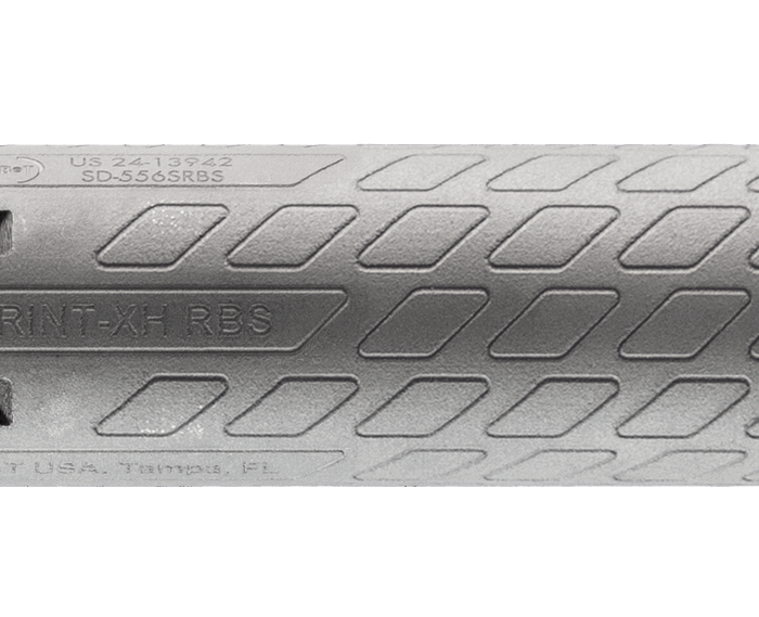 B&T 556 PRINT XH RBS FULL SIZE TI SUPPRESSOR
